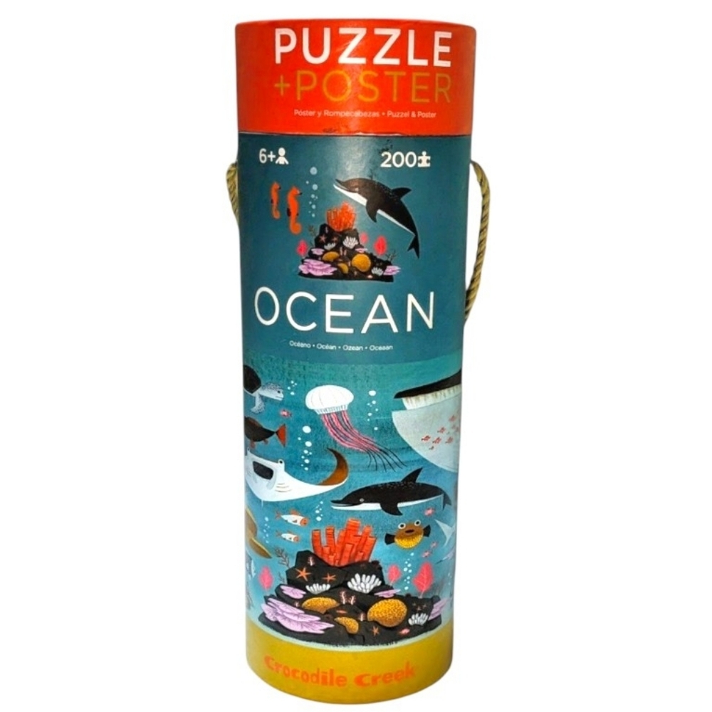 Crocodile Creek 200 Piece Ocean Puzzle